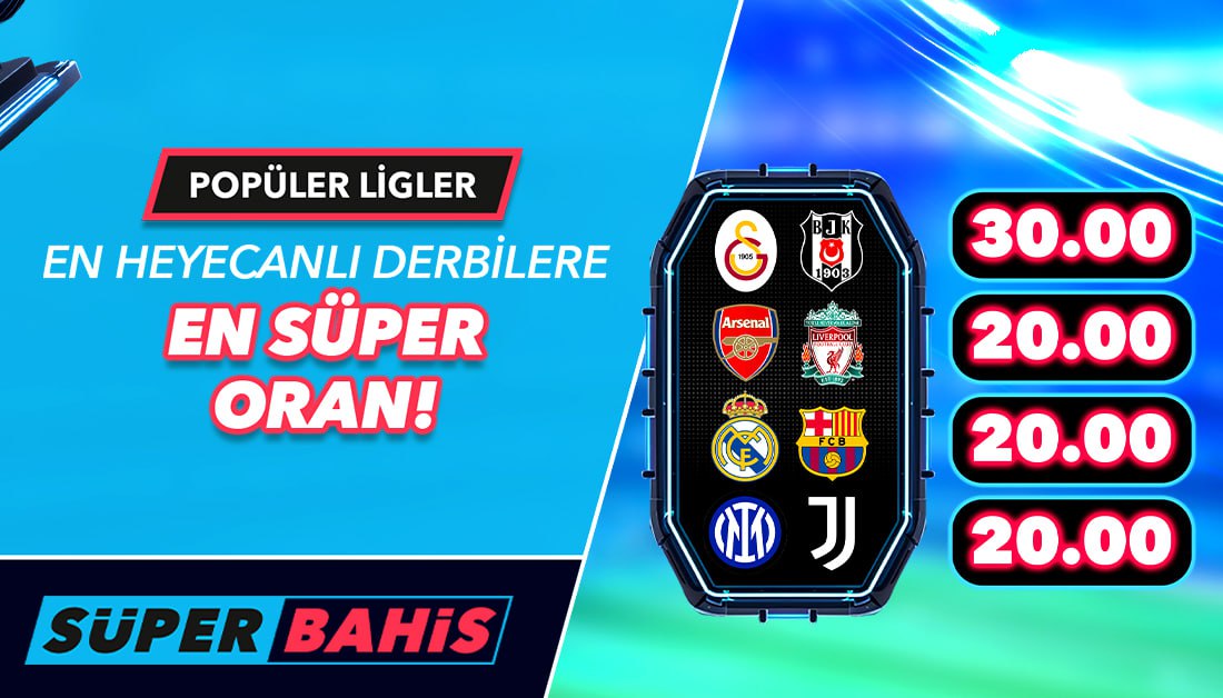 Süperbahis 265, Süperbahis Güncel, Süperbahis Derbi Bonusu